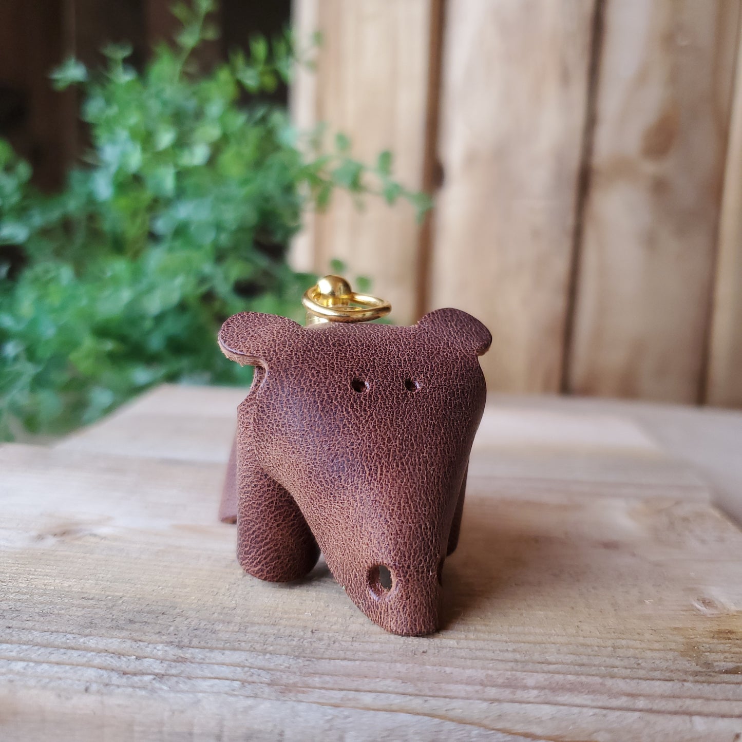 Leather Animal Keychains - Lazy 3 Leather Company