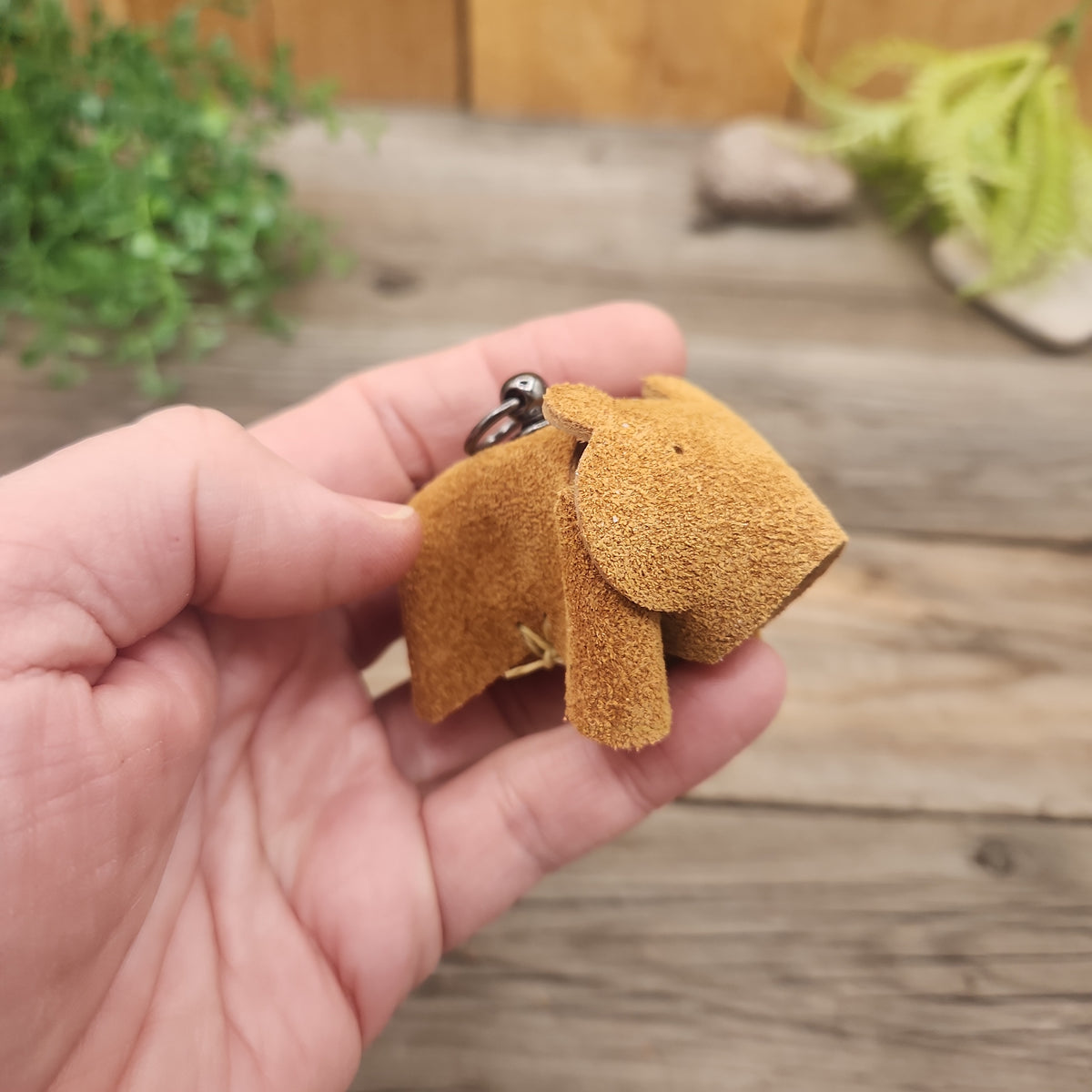 Bear Leather Animal Keychain Kits Lazy 3 Leather Company