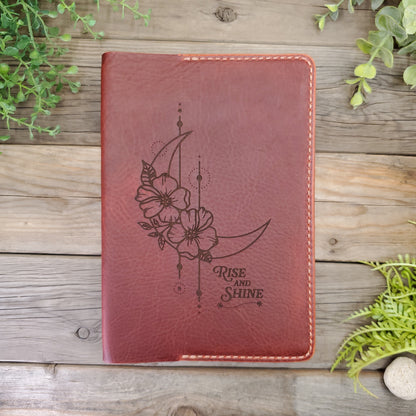 Leather Notebook Journal with Pen Pocket
