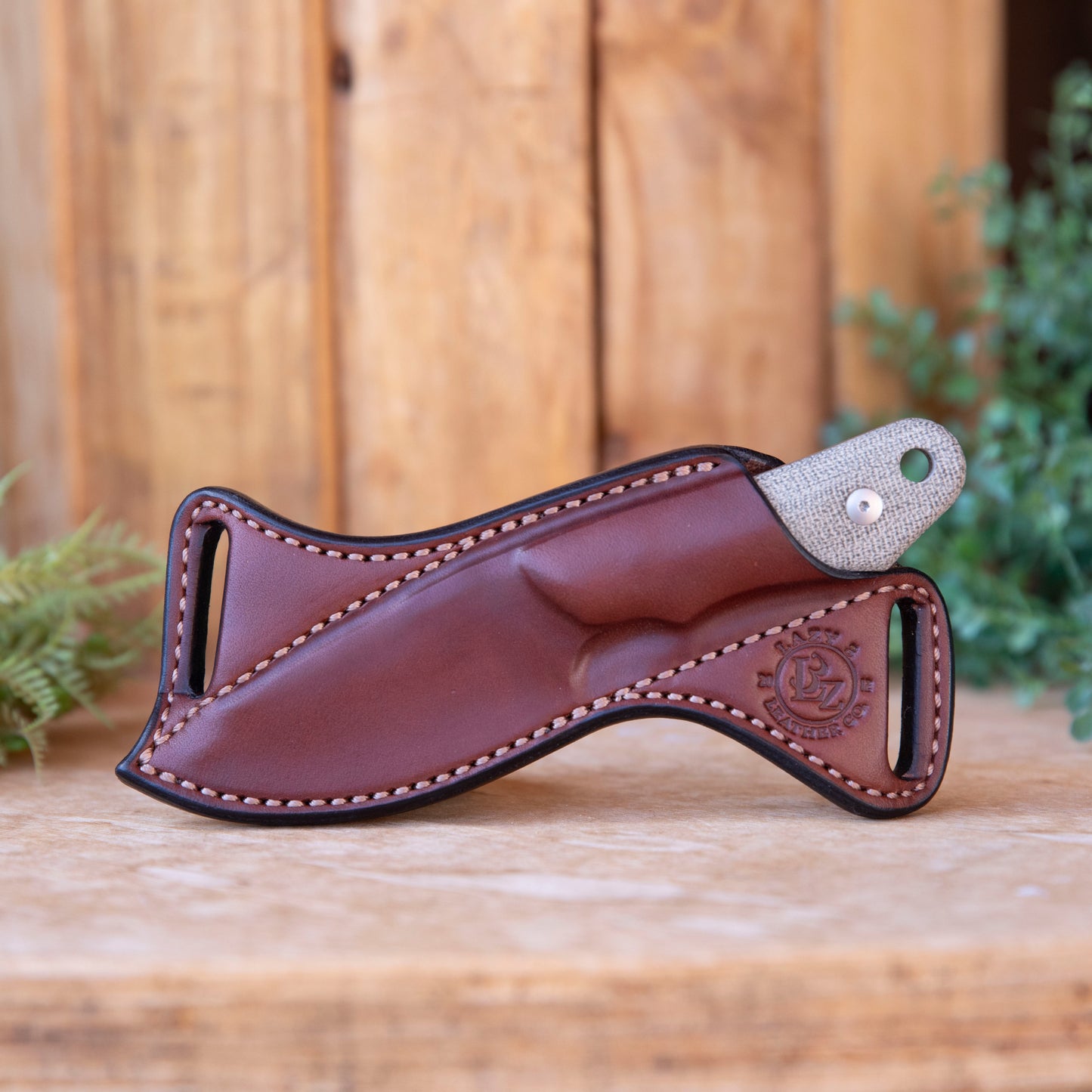 Pre Order - Viper Handy Fixed Blade Knife with Scout Carry Leather Sheath
