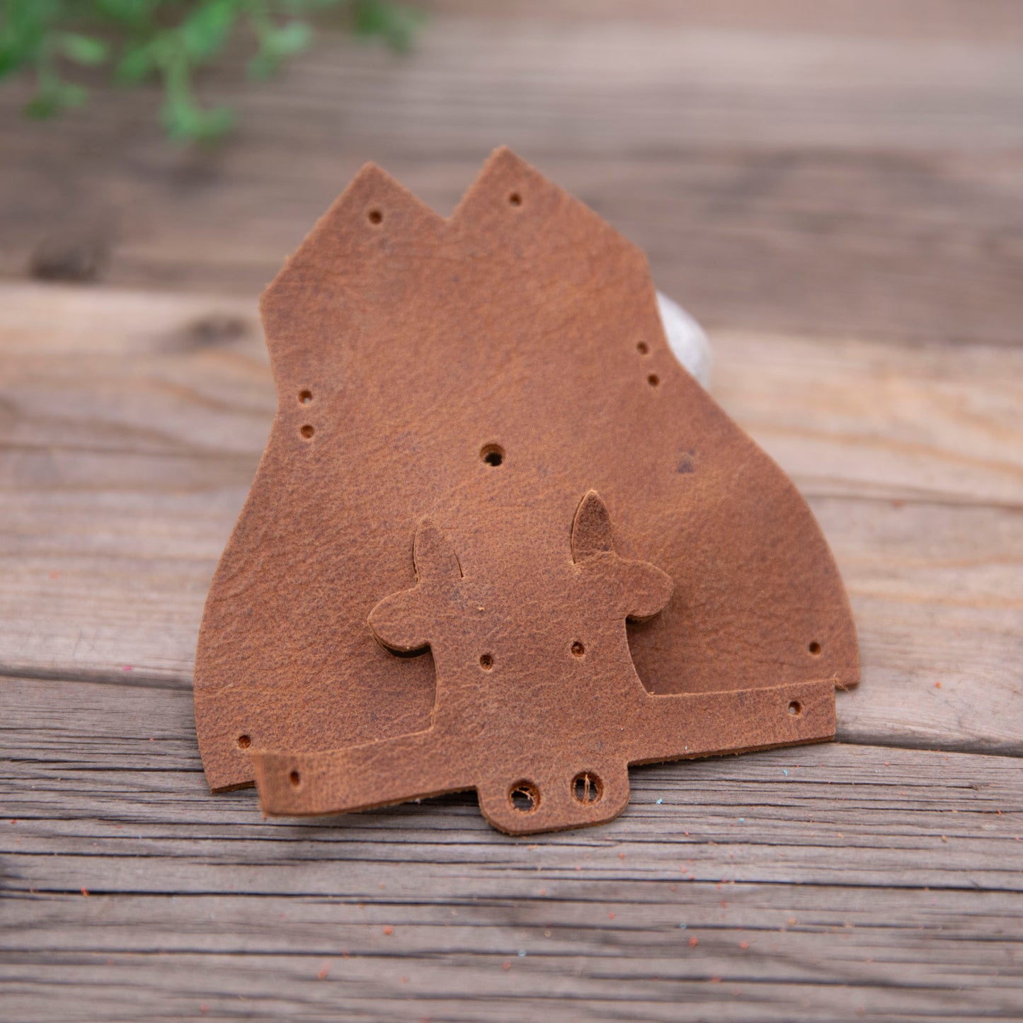 Cow Leather Animal Keychain Kits - Lazy 3 Leather Company