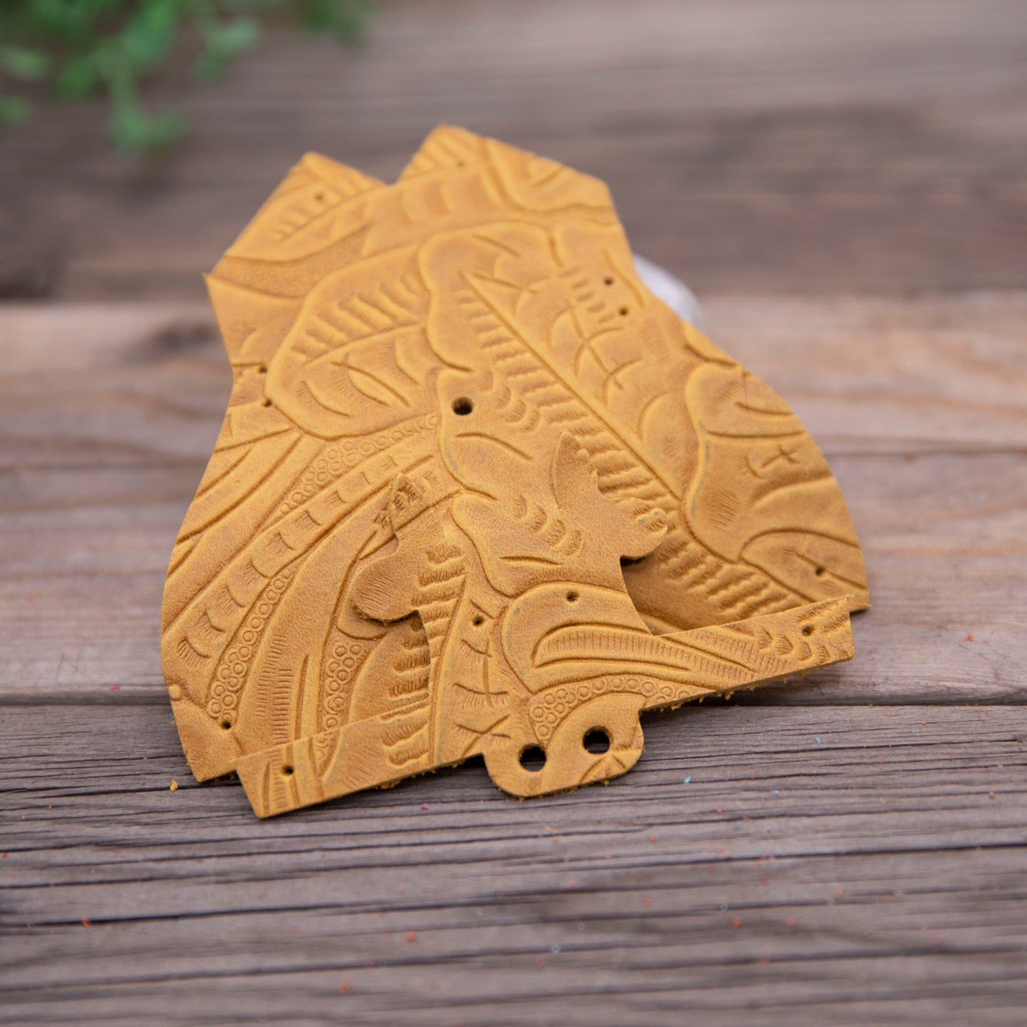 Cow Leather Animal Keychain Kits - Lazy 3 Leather Company