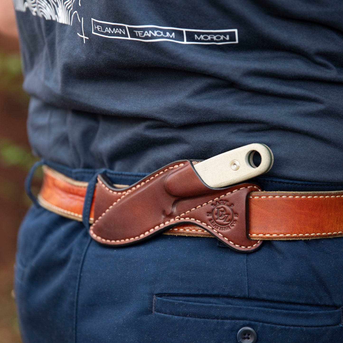 Esee Izula II and Bishop Scout Carry Sheath