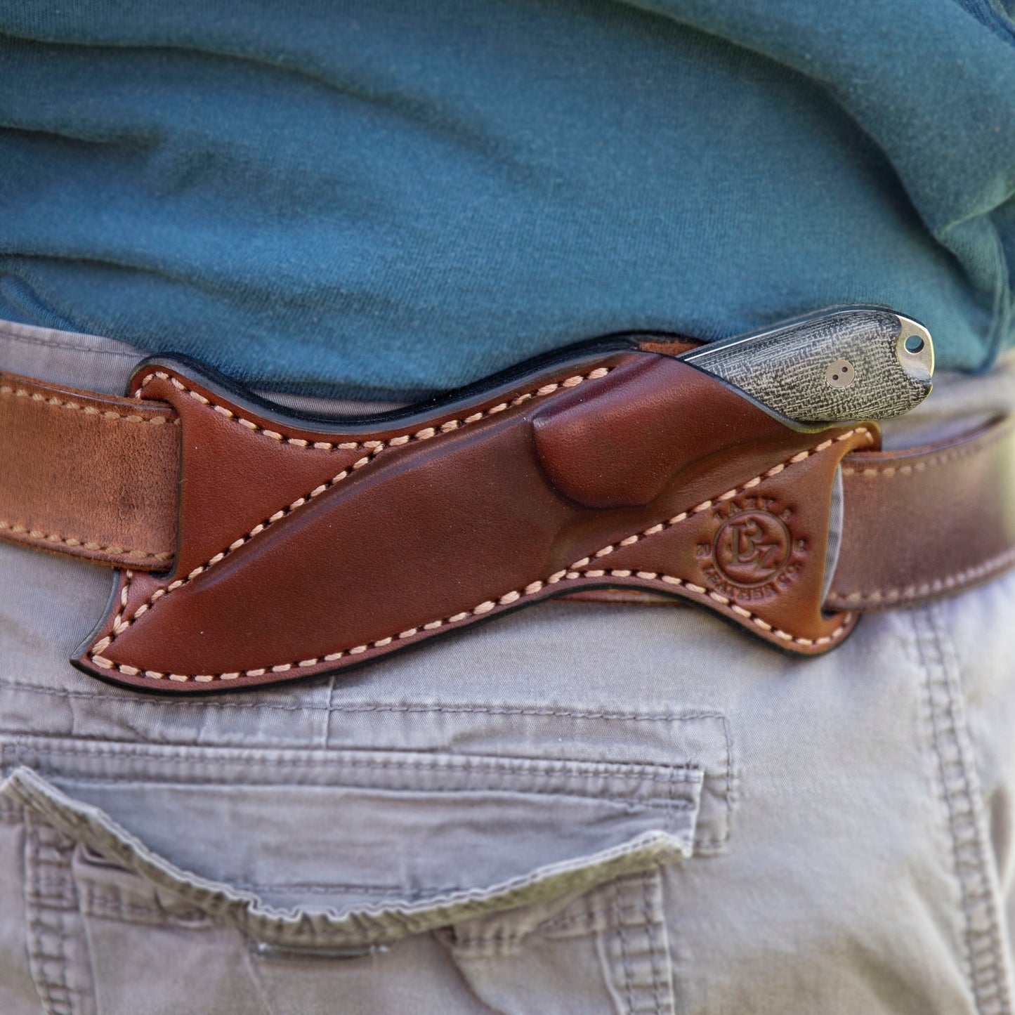 Bradford 3.2 Knife & Bishop Scout Carry Sheath Set – Left Handed