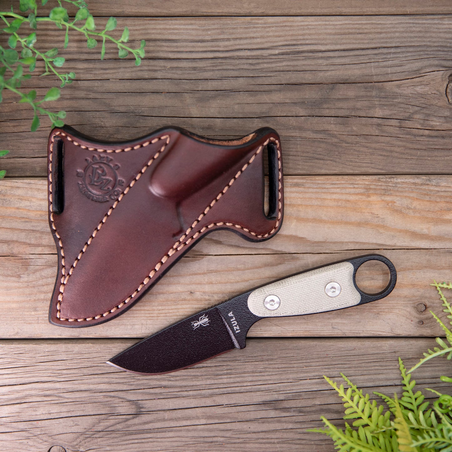 Esee Izula with 55 Scout Carry Sheath