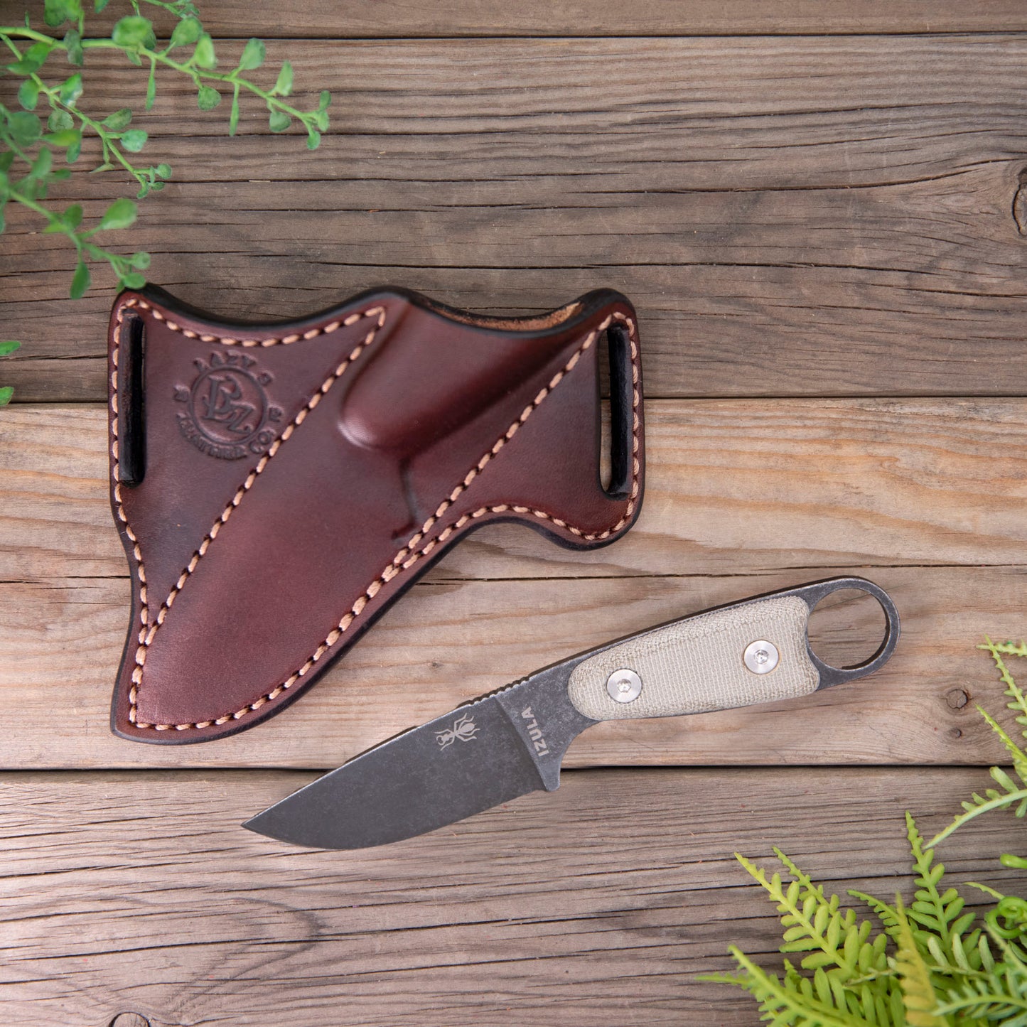 Esee Izula with 55 Scout Carry Sheath