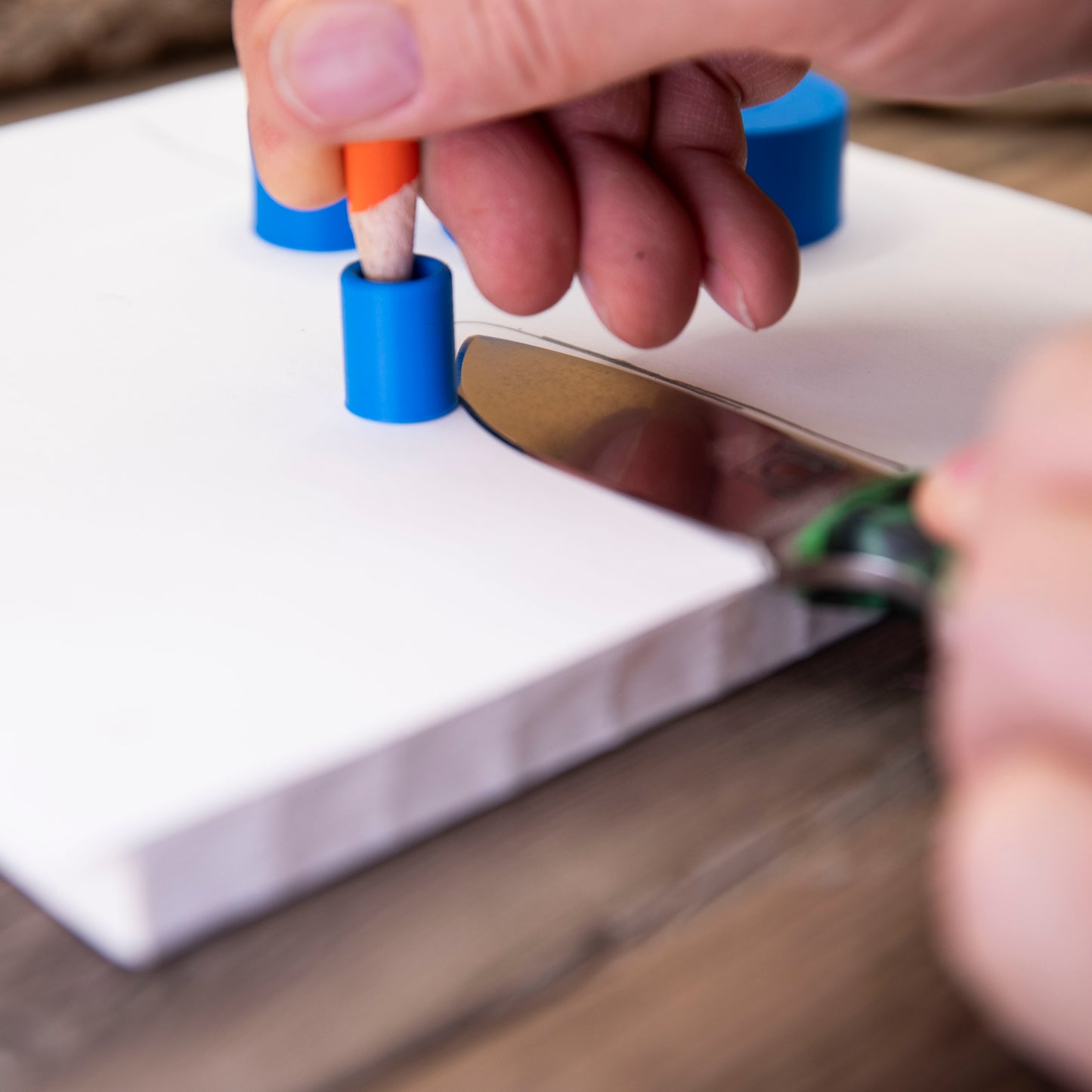 3D Printed Pencil Pattern Guide, Set of 4