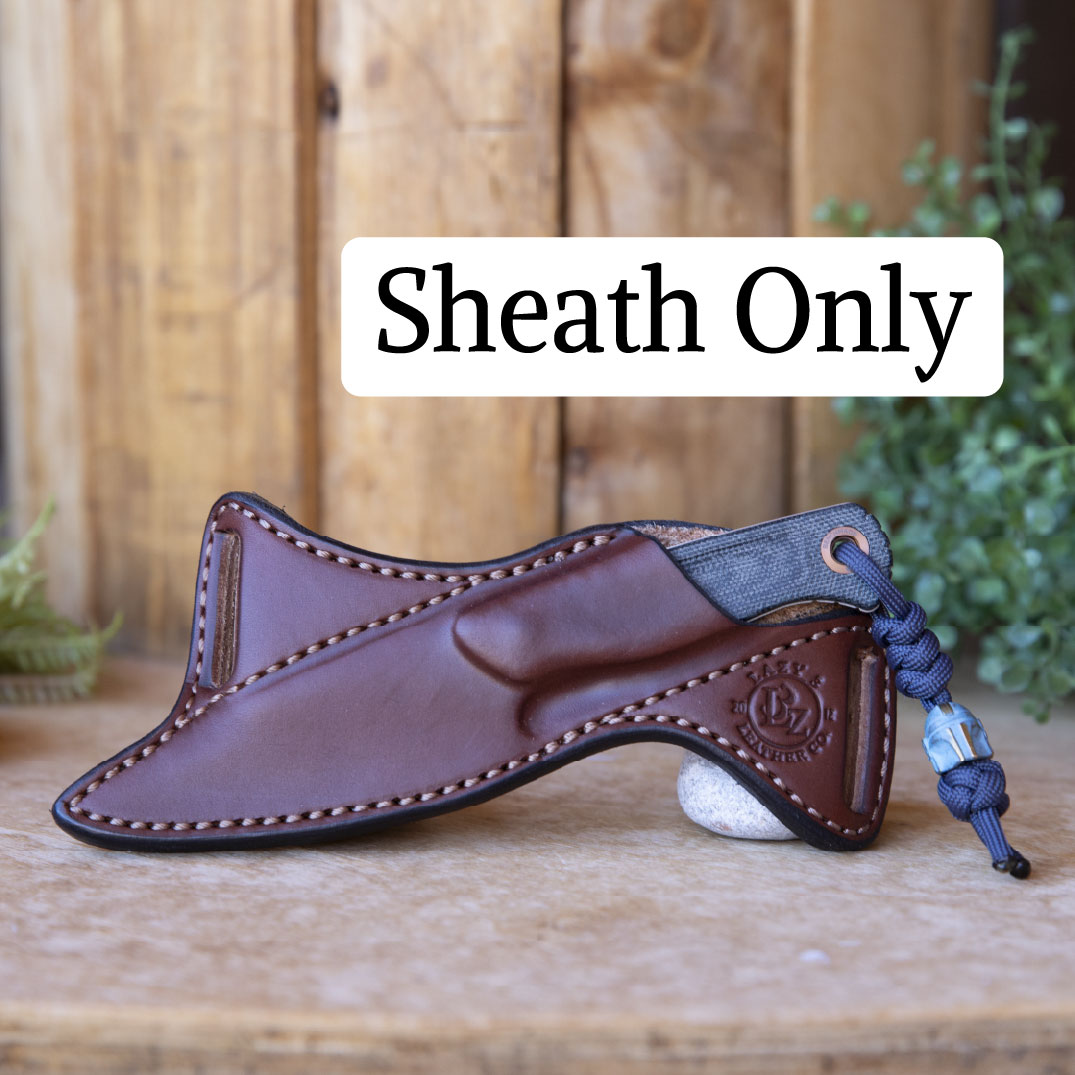 Benchmade Dacian Scout Carry Sheath Only | Custom Brown Leather
