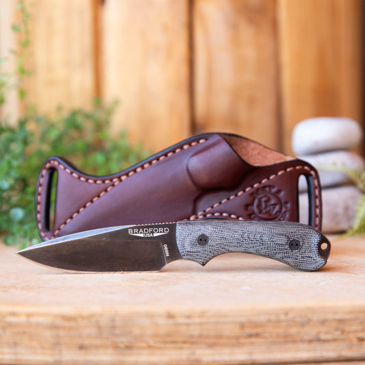 Bradford Guardian 3 Shiny Nimbus Black w/ Scout Carry Sheath