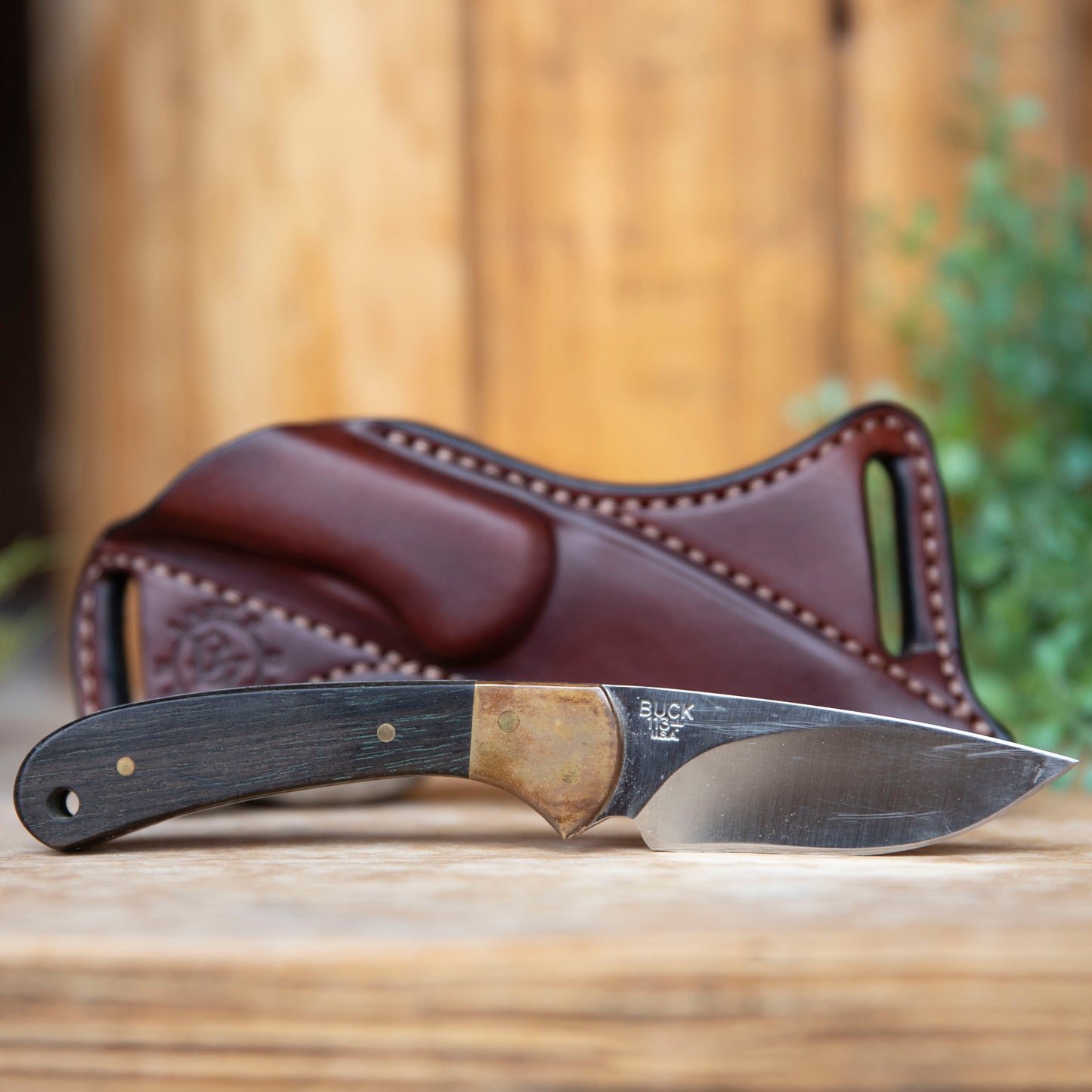 Ranger Skinner Buck 113 with Bishop Sheath