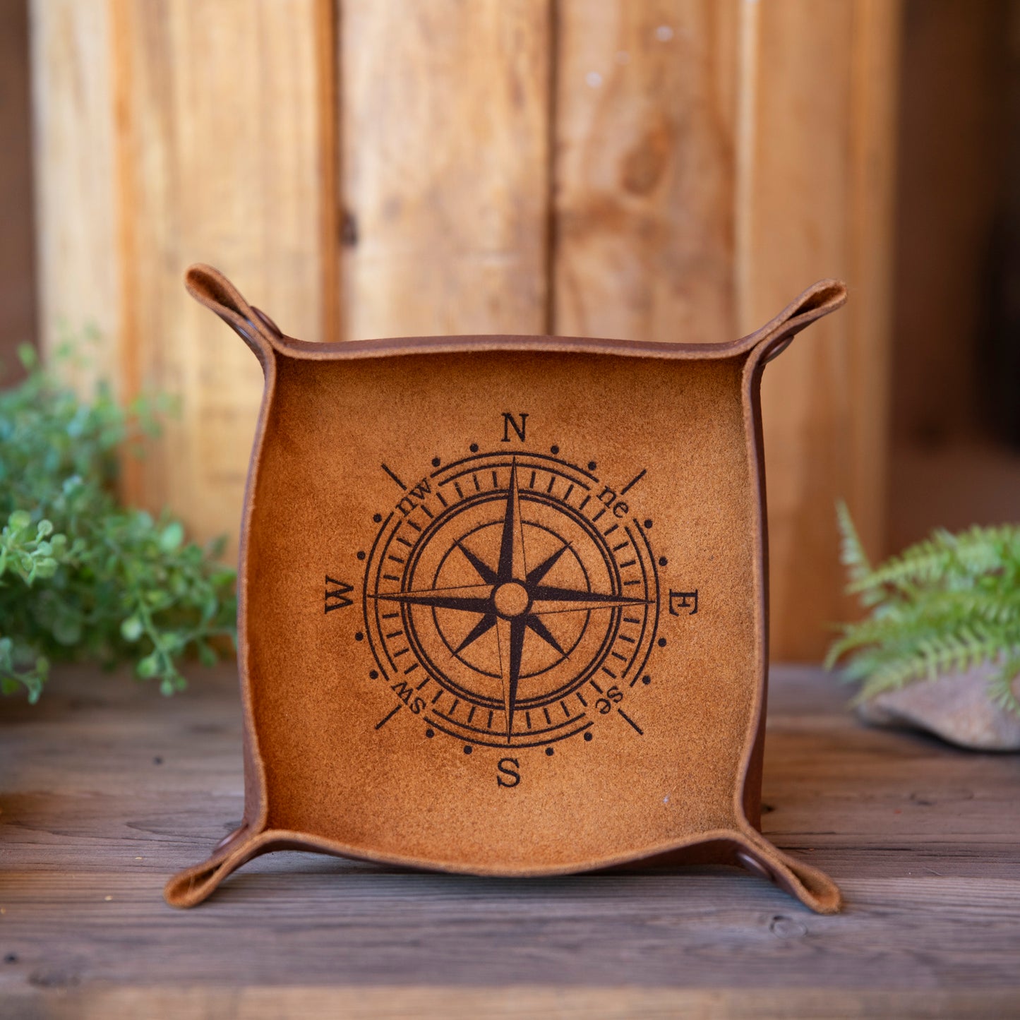 Leather Valet Tray Small - Lazy 3 Leather Company