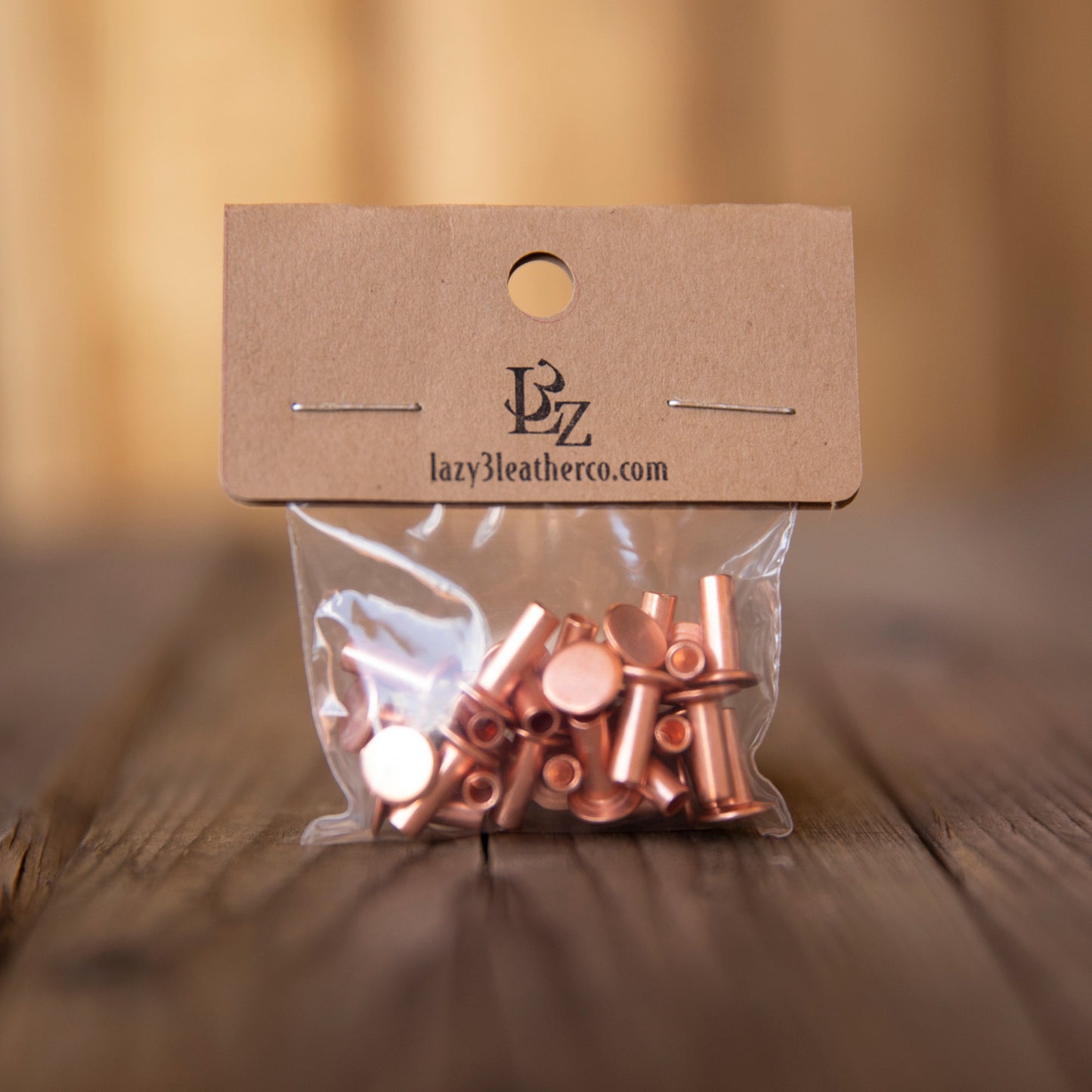 Copper Tubular Rivets - Lazy 3 Leather Company