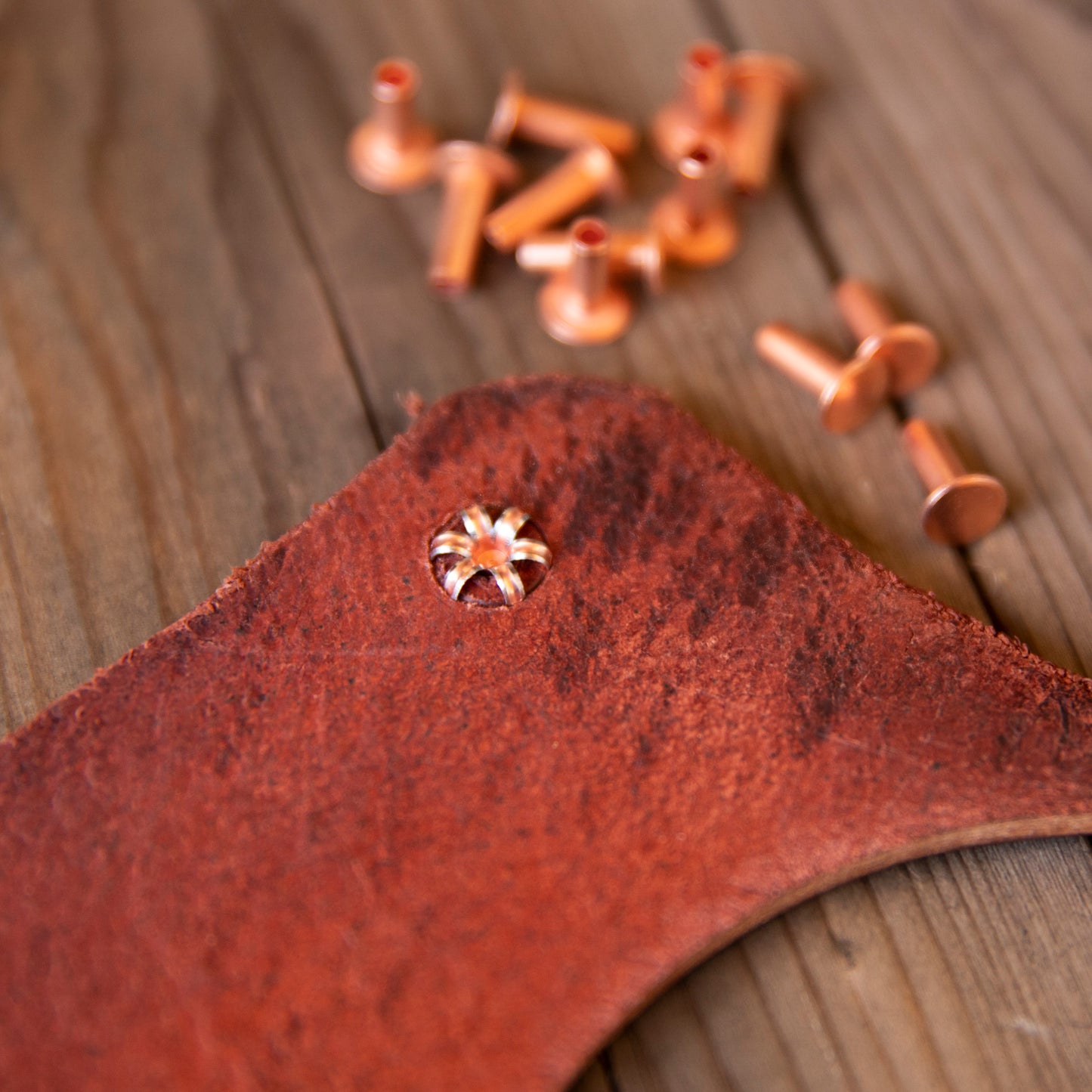 Copper Tubular Rivets - Lazy 3 Leather Company
