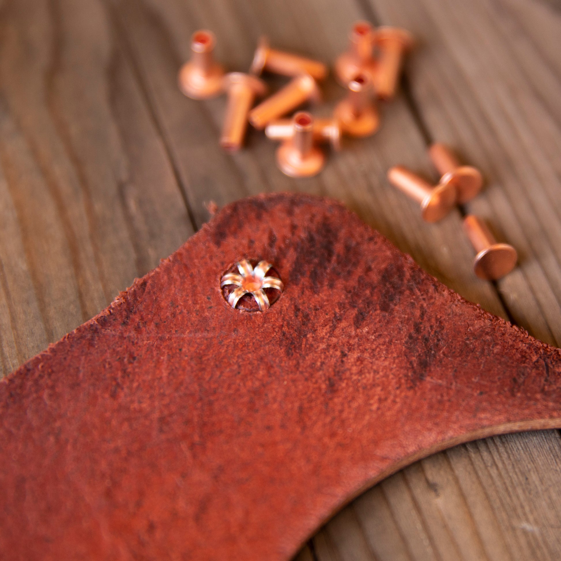 Copper Tubular Rivets - Lazy 3 Leather Company