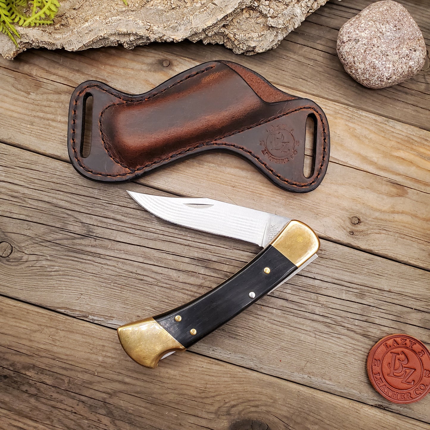 Buck 110 w/ Bishop Scout Carry Sheath