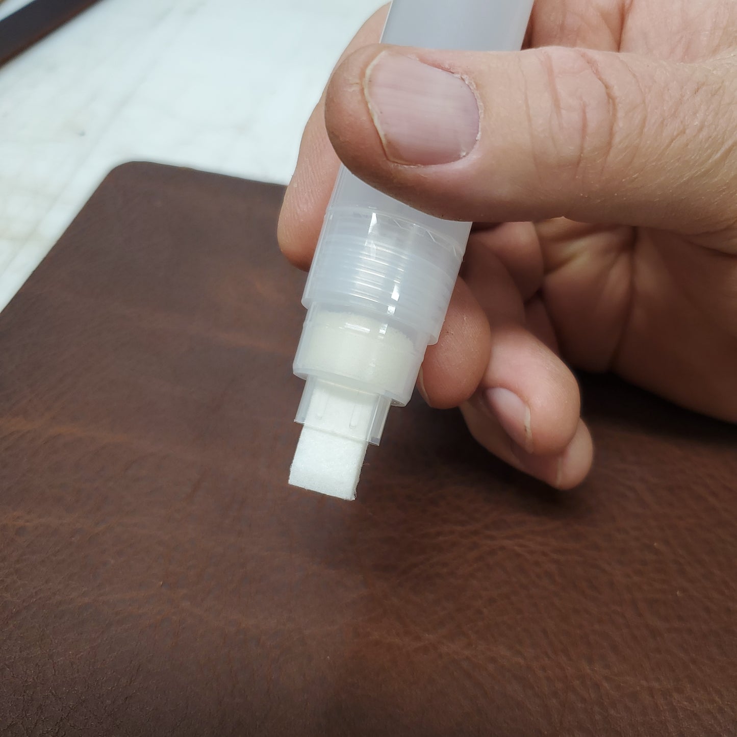 Refillable Leather Stain Pen -Small - Lazy 3 Leather Company