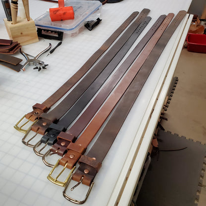 Build A Belt Class - Sept. 16th, 2023 - Lazy 3 Leather Company