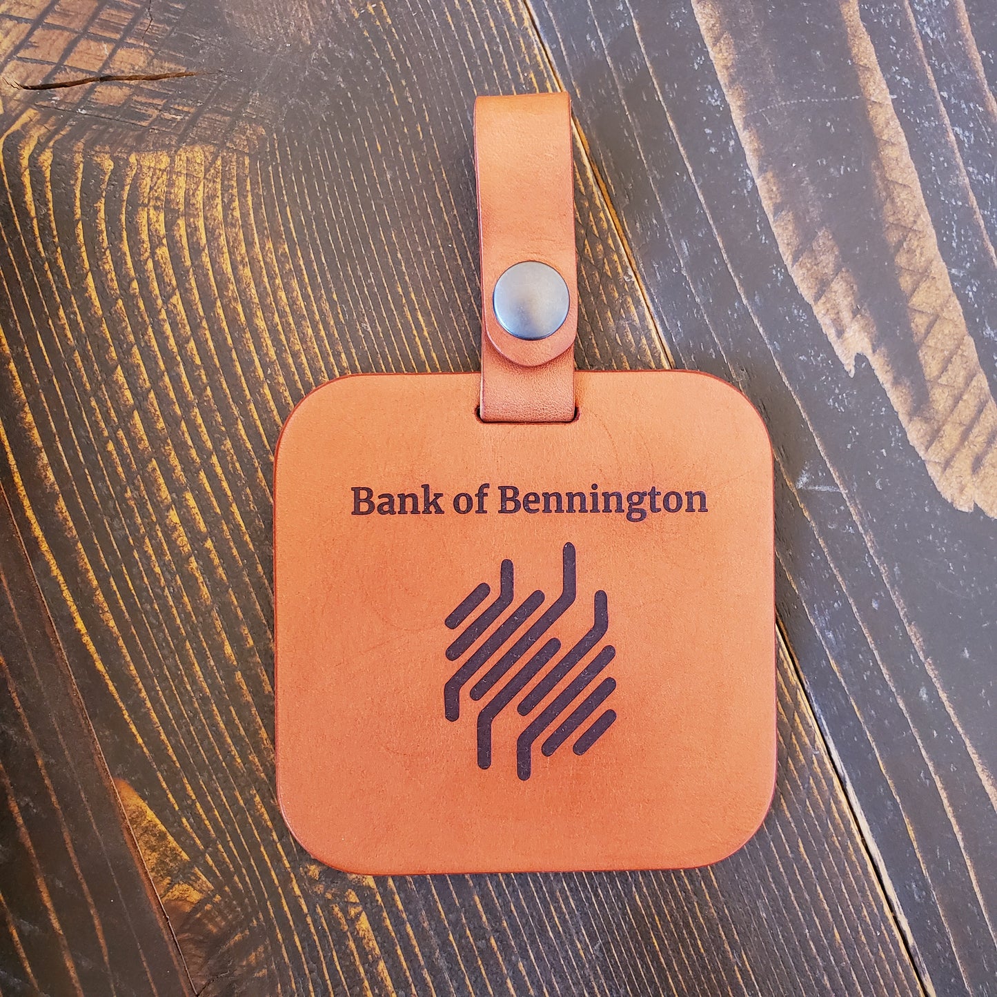 No.44 | Leather Golf Bag Tag - Lazy 3 Leather Company