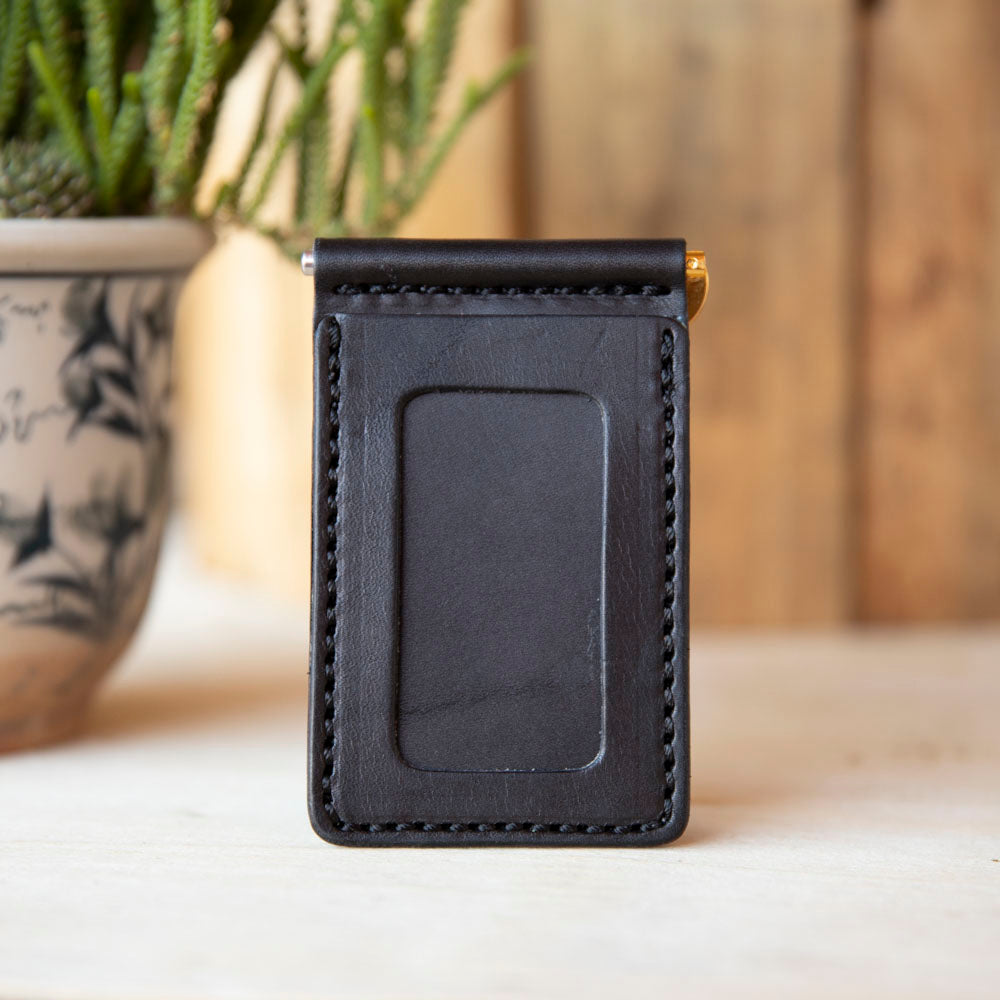 Bar Clip Leather Wallet - Lazy 3 Leather Company