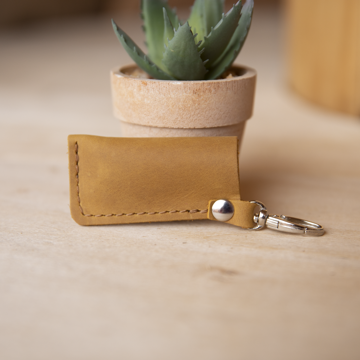 Leather Chapstick Case - Lazy 3 Leather Company