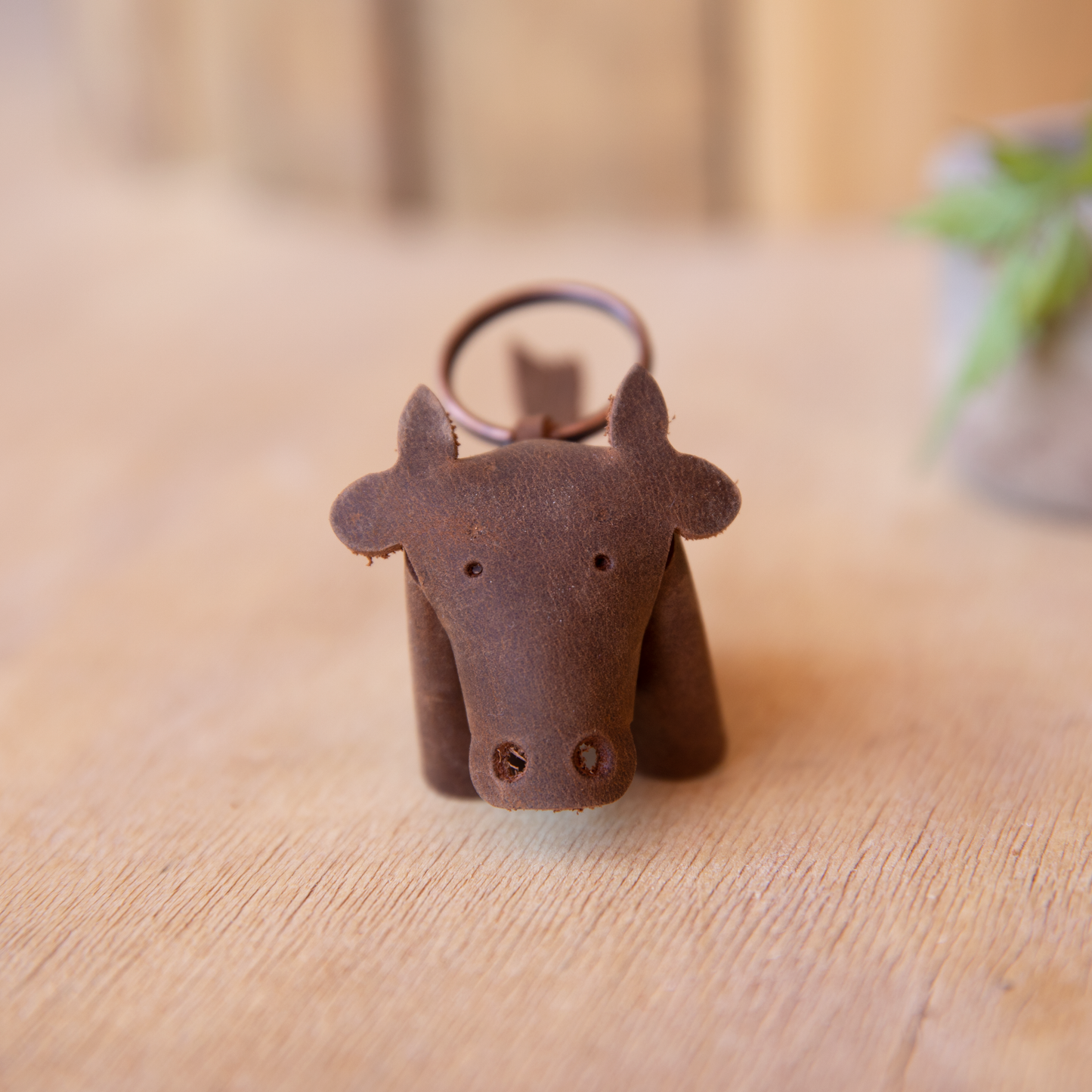 Leather Animal Keychains - Lazy 3 Leather Company
