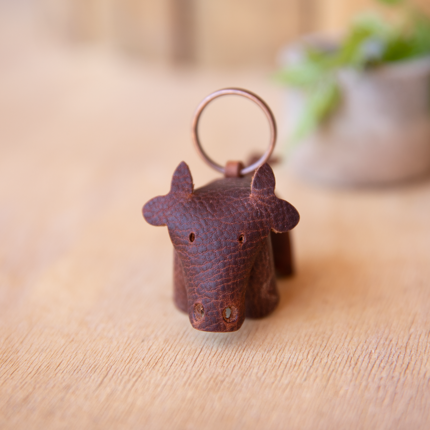 Leather Animal Keychains - Lazy 3 Leather Company