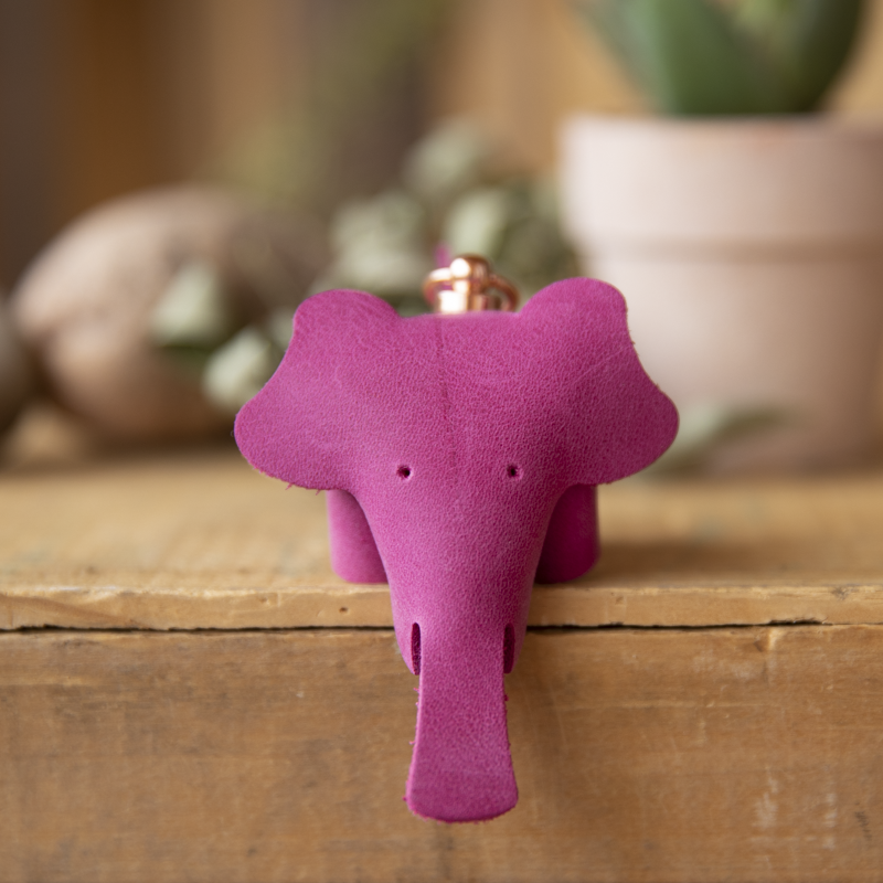 Leather Animal Keychains - Lazy 3 Leather Company