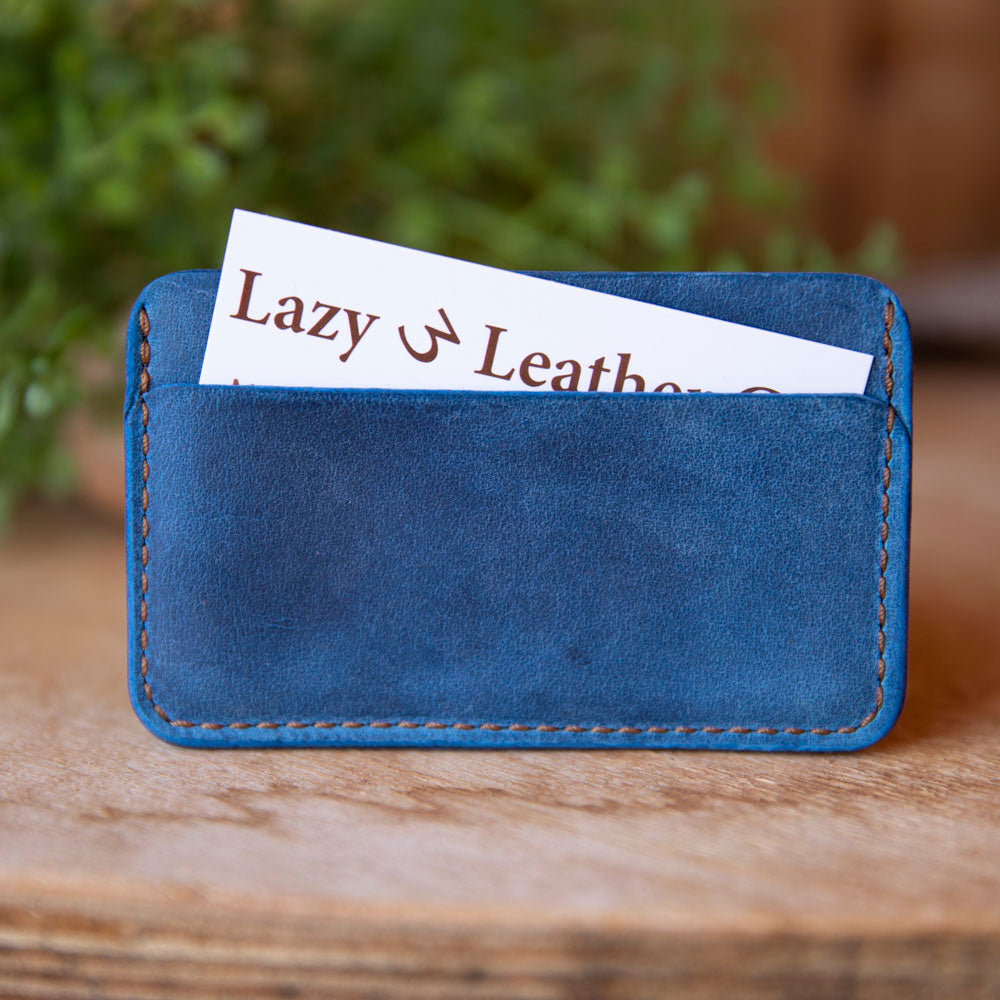 Minimal Card Wallet - Lazy 3 Leather Company