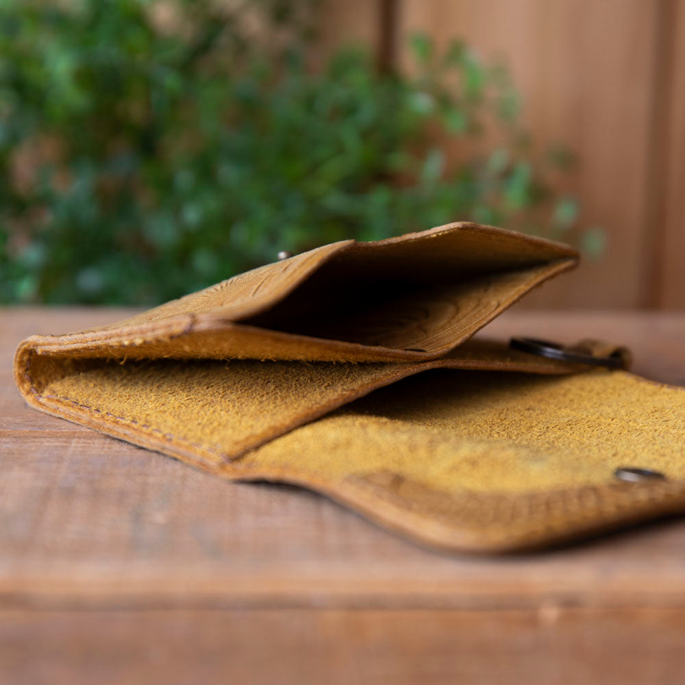 Card Case with keyring - Lazy 3 Leather Company