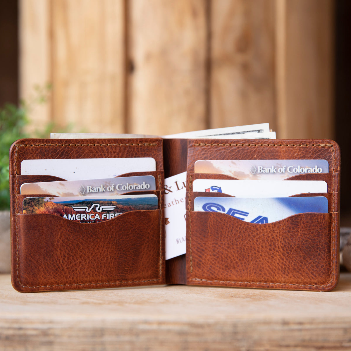 Single Pocket Wallet – Lazy 3 Leather Co