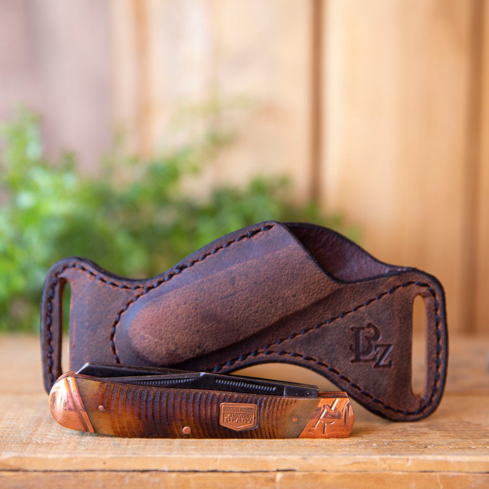 Rough Rider Bishops Scout Carry Sheath - Lazy 3 Leather Company