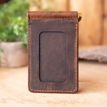 Load image into Gallery viewer, Bar Clip Leather Wallet - Lazy 3 Leather Company