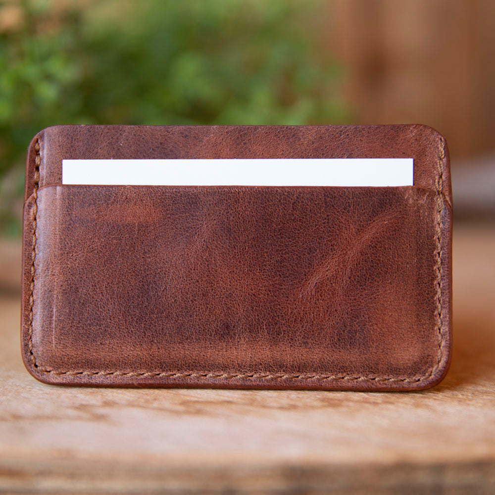 Minimal Card Wallet - Lazy 3 Leather Company