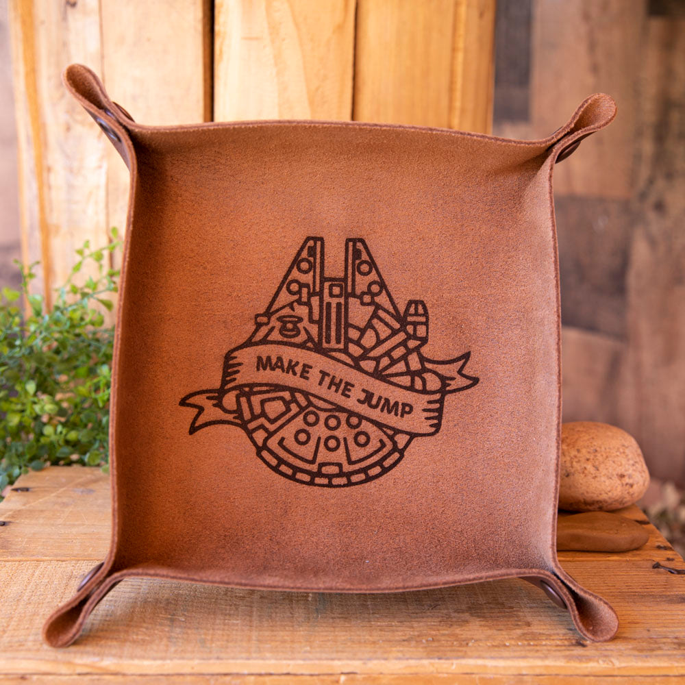 Valet Tray Large - Lazy 3 Leather Company