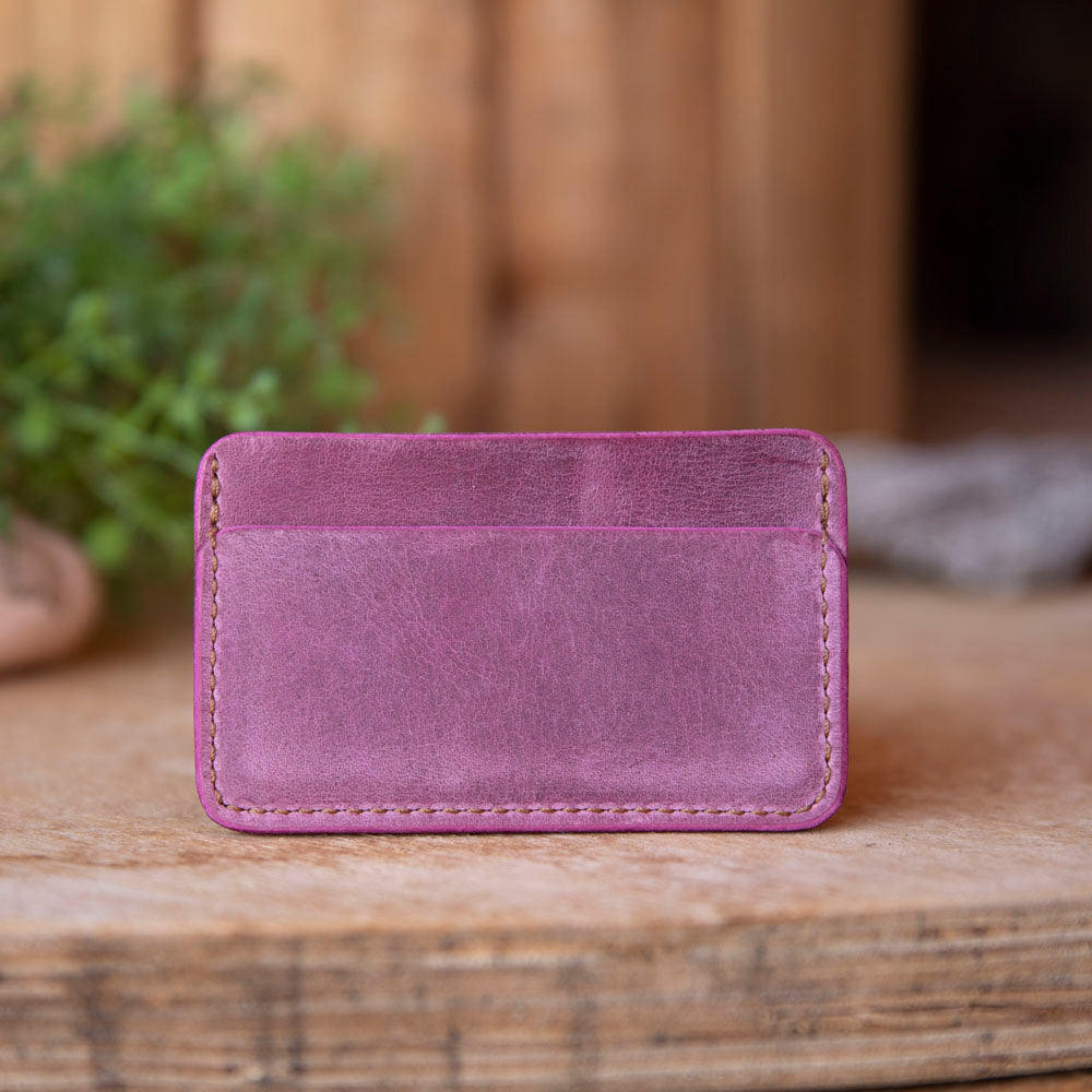 Minimal Card Wallet - Lazy 3 Leather Company