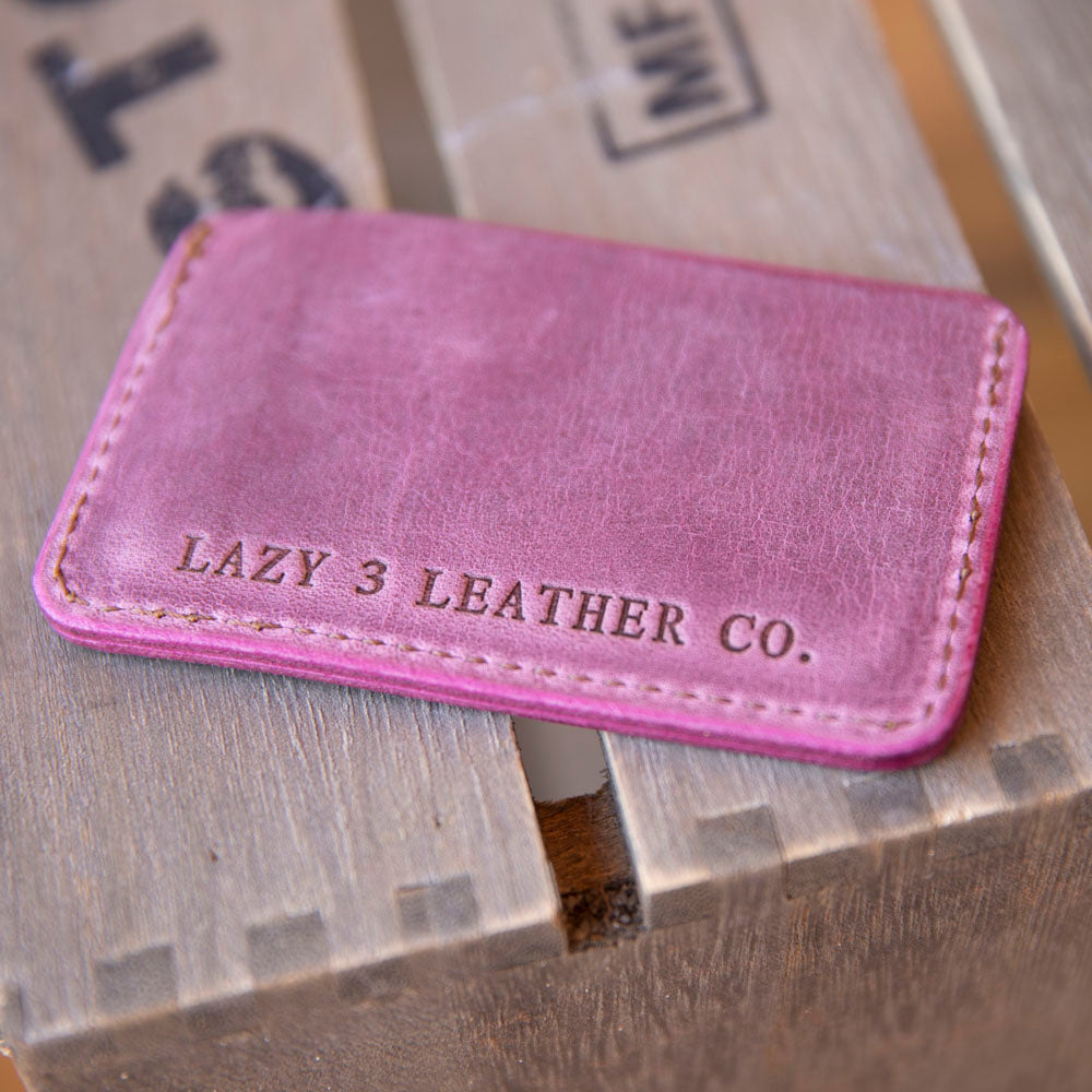 Minimal Card Wallet - Lazy 3 Leather Company