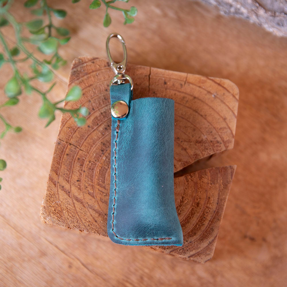 Leather Chapstick Case - Lazy 3 Leather Company
