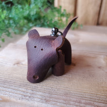 Load image into Gallery viewer, Leather Animal Keychains
