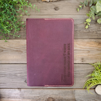 Leather Notebook Journal with Pen Pocket