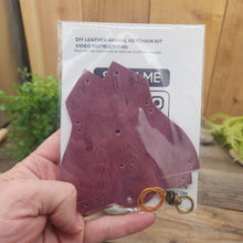 Load image into Gallery viewer, Hippo Leather Animal Keychain Kits - Lazy 3 Leather Company