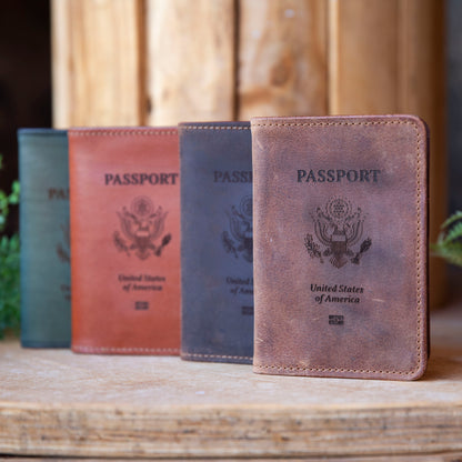 Leather Passport Wallet