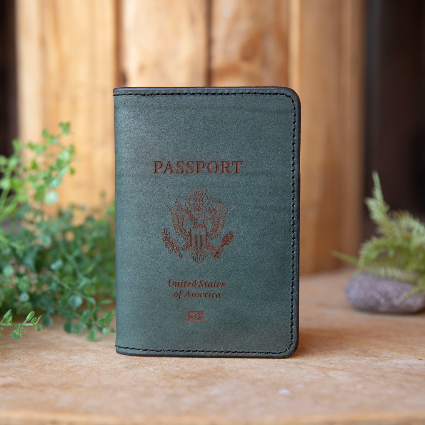 Leather Passport Wallet