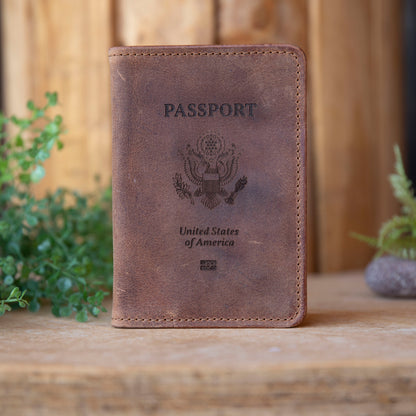 Leather Passport Wallet