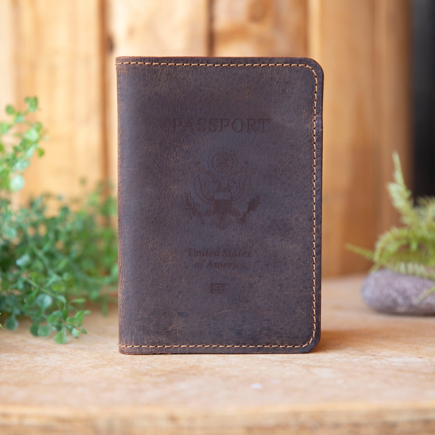 Leather Passport Wallet