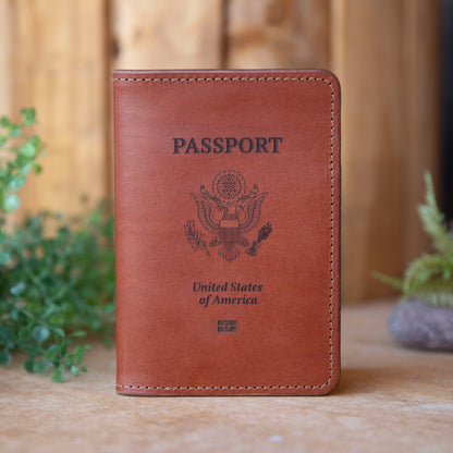 Leather Passport Wallet