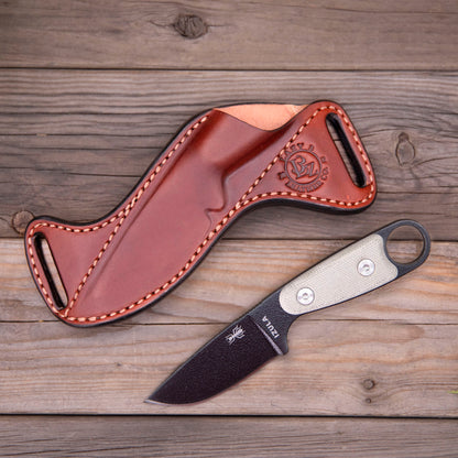 Esee Izula and Bishop Scout Carry Sheath