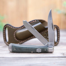 Load image into Gallery viewer, Green Rough Ryder Bishops Scout Carry Sheath