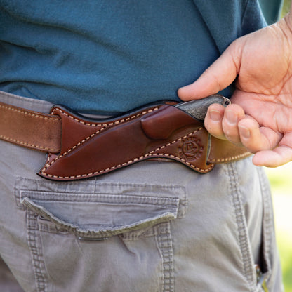 Bradford 3.2 Knife & Bishop Scout Carry Sheath Set – Left Handed