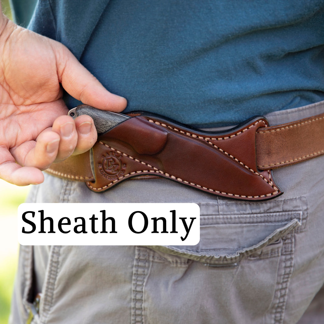 Hand Sheath Left Side Draw – Lazy 3 Leather Company