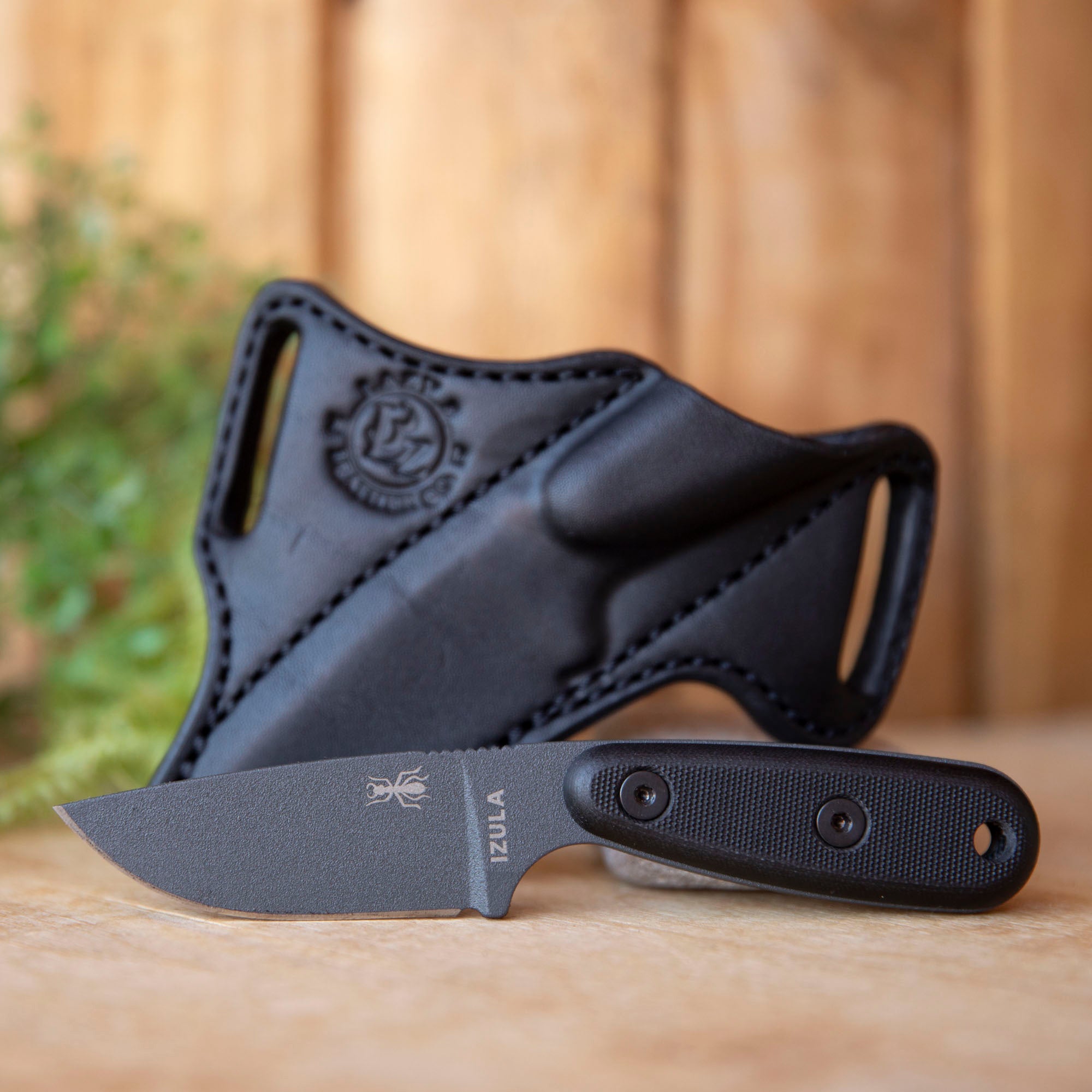 Esee IZULA II Handmade Leather Side Carry Sheath (Sheath Only) 6 WEEK Wait Knife selling Not Included Leather-Craft Sheath Husband Gift